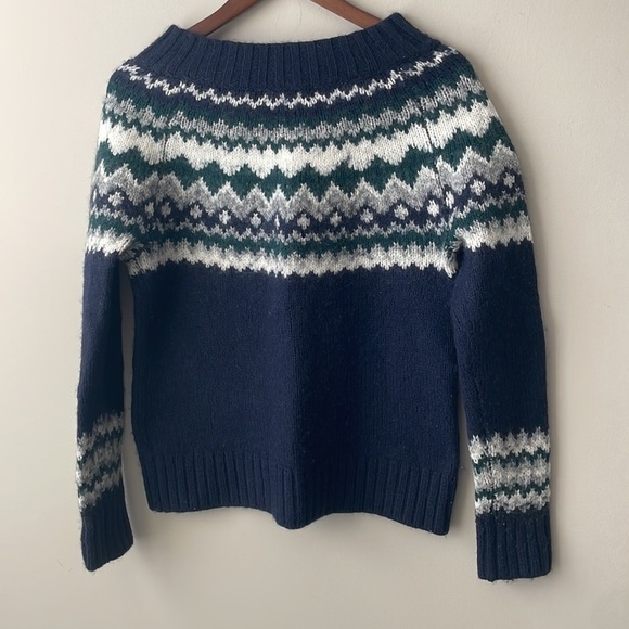 Banana Republic vintage sweater blue and white women size medium - Picture 3 of 6